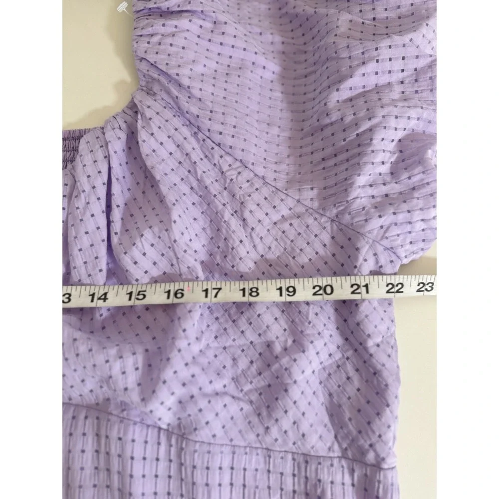Old Navy Dress Babydoll Dress XXL Purple Puff Short Sleeves Cottagecore Coquette
